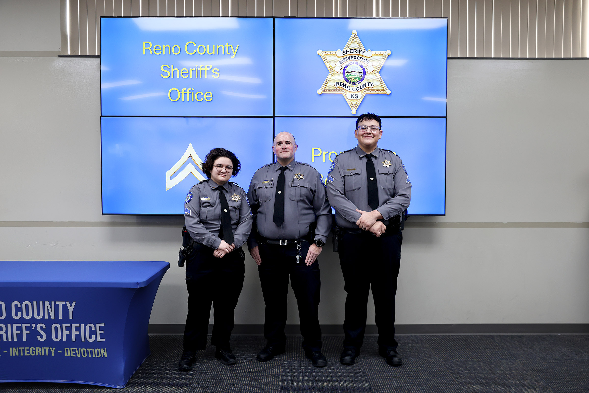 Reno County Sheriff’s Office Announces Promotion of Three Deputies - News Image